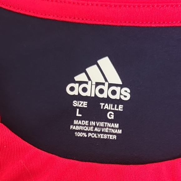 Bundle Adidas Kids Short Sleeve Tees - Red, Blue, Black - Picture 8 of 10